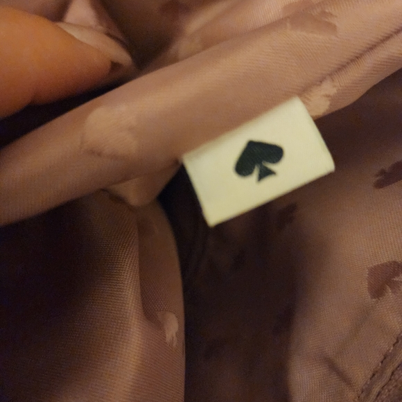 Kate Spade w/ COA  Penny Greta Court Tote Bag Pink Glitter - Picture 13 of 13